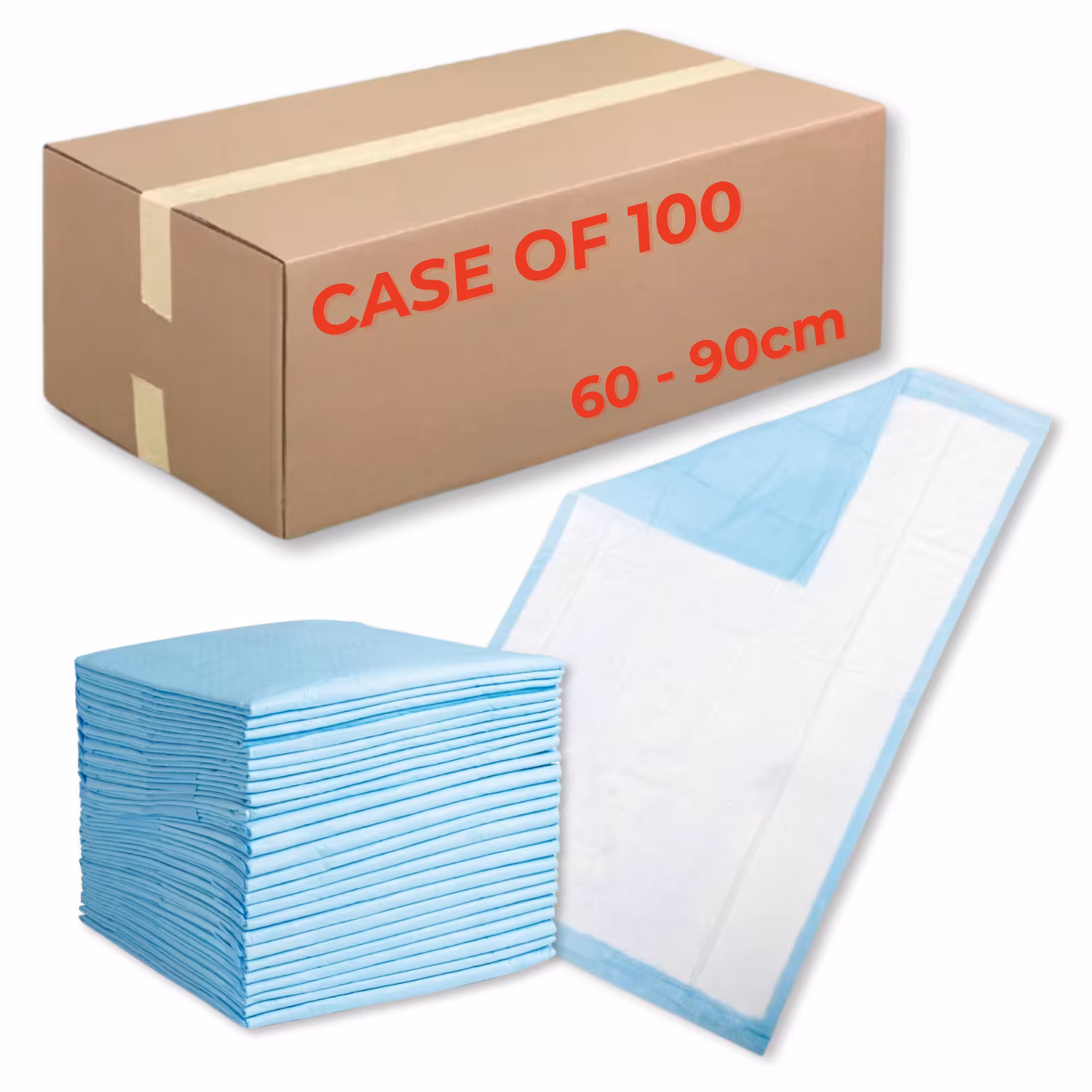 Disposable Bed Pads - 60cm x 90cm …