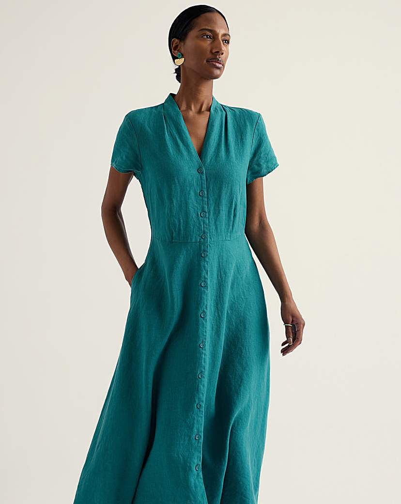 Seasalt Cornwall Carved Wood Dress Teal Seasalt …